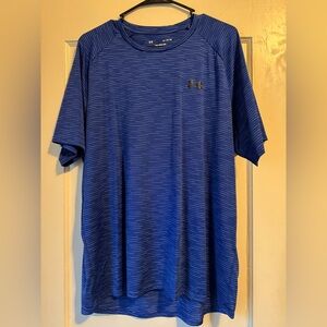 Extra Large Blue Under Armour Tech Tee